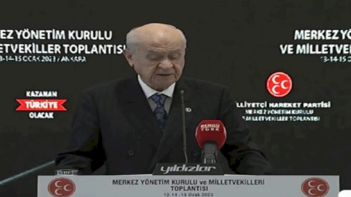 Seçim startını veren Bahçeli: Milim de olsa taviz vermeyiz