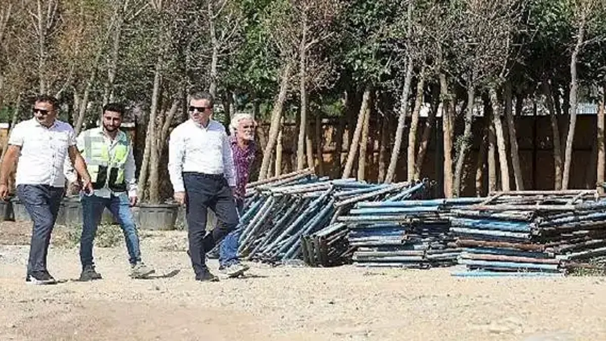 İzmir'in ilk Millet Bahçesi tamamlanıyor