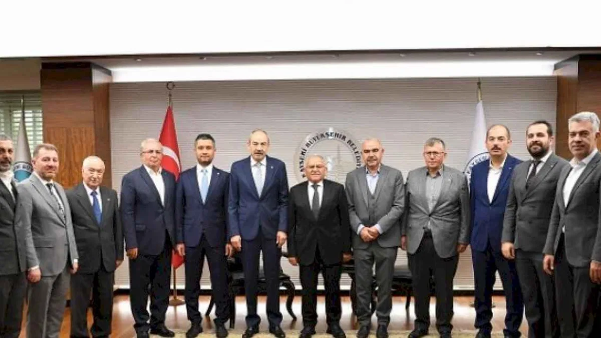 KTO heyetini ağırlayan Başkan Büyükkılıç’tan “birlik” vurgusu