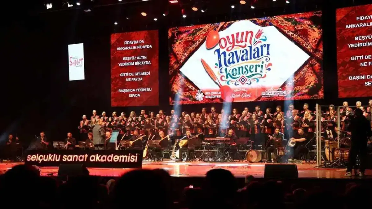 Konya Selçuklu Sanat Akademisi’nden Oyun Havaları Konseri