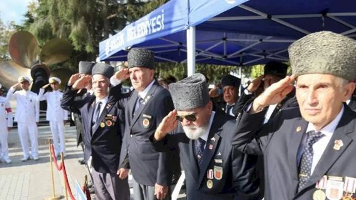 Gölcük'te Gaziler Günü törenle kutlandı