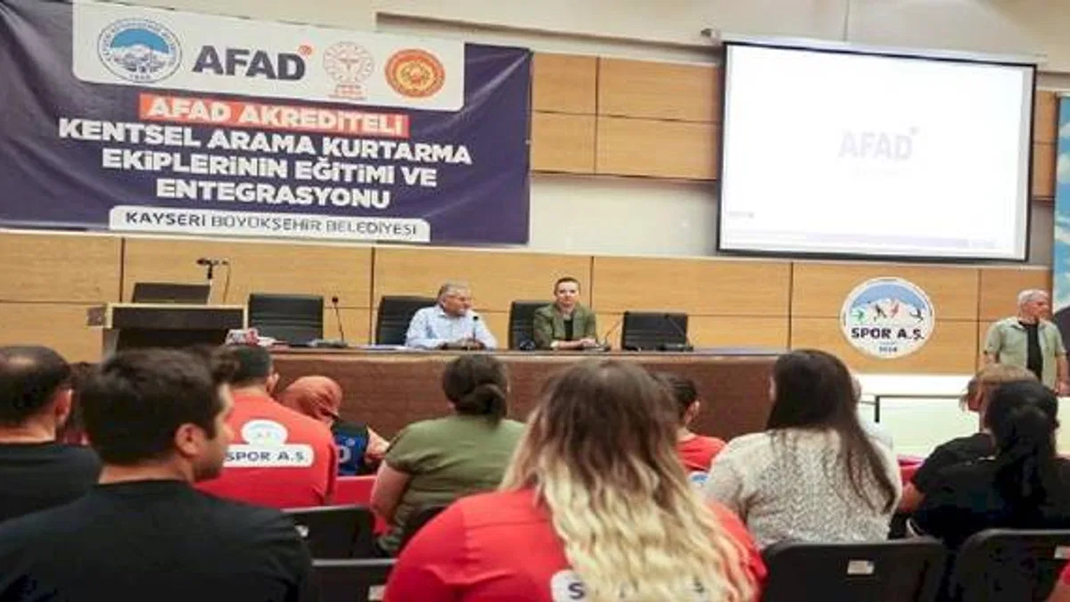 AFAD'dan Kayseri'de eğitim ve seminer