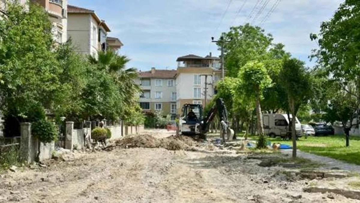Mustafakemalpaşa'da altyapı çalışmaları hız kazandı
