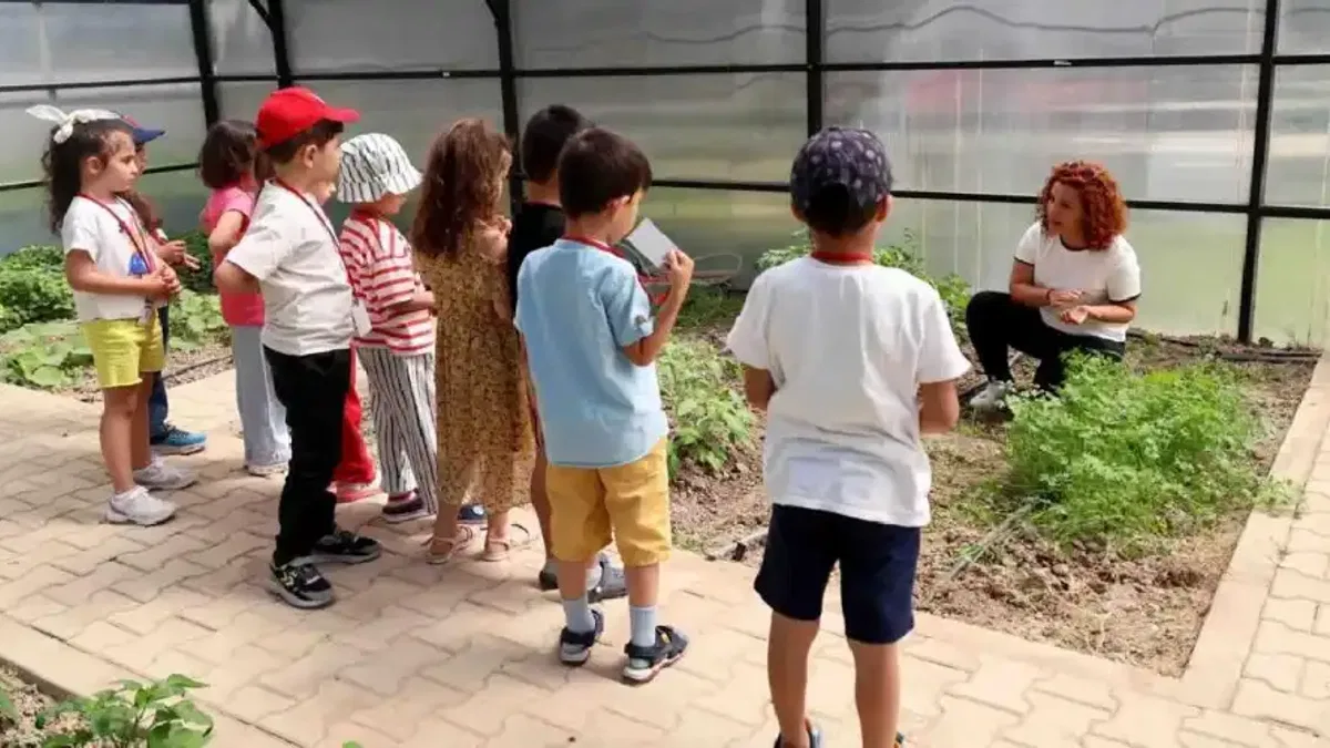Konya Karatay'da doğayla iç içe yaz okulu