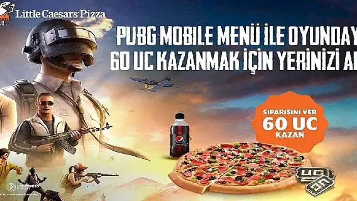 Little Caesars şimdi PUBG Mobile'da
