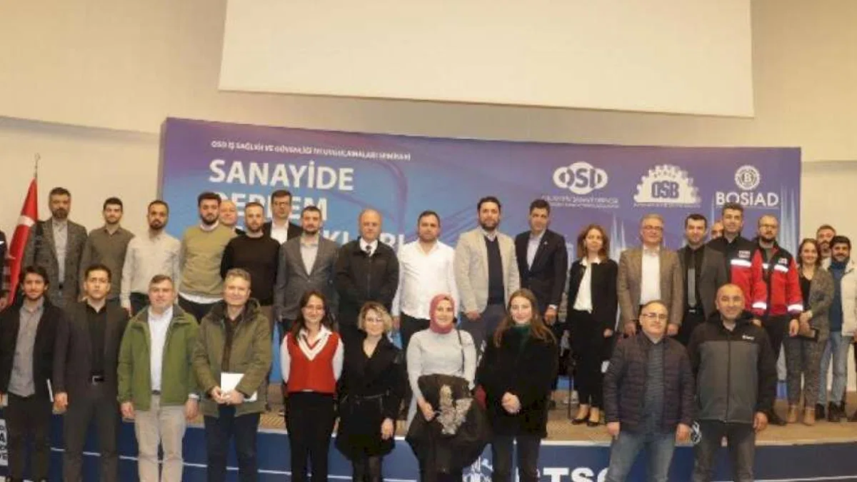 Bursa OSB'den deprem semineri
