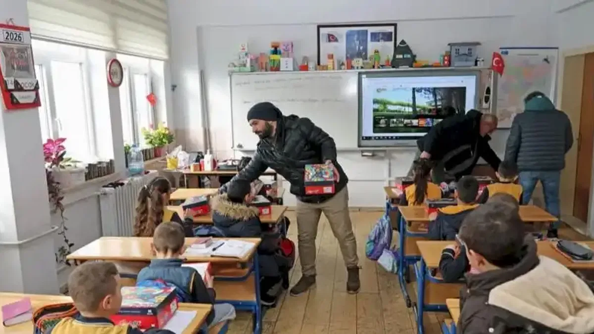 Kayseri Talas'tan iç ısıtan destek
