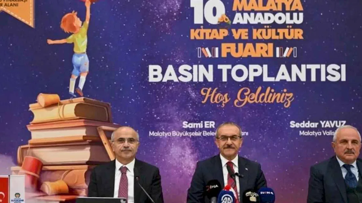 Malatya Anadolu Kitap Fuarı'na hazırlanıyor