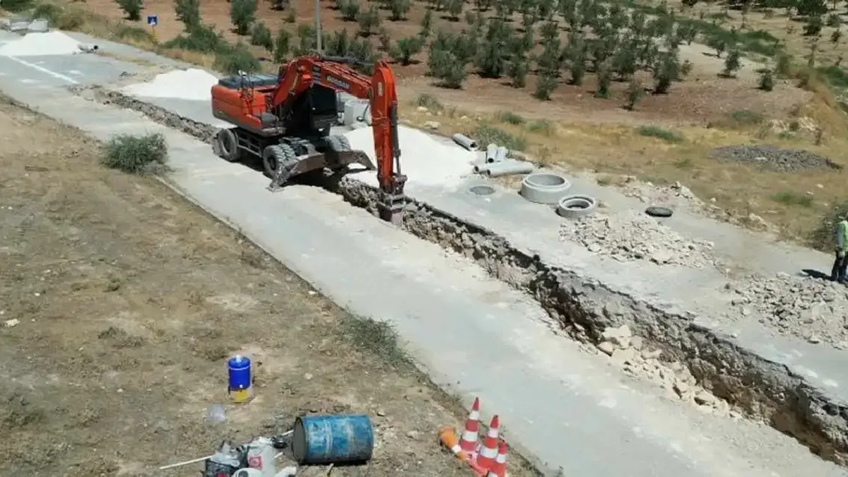 ŞUSKİ’den Bozova’ya güçlü kanalizasyon yatırımı