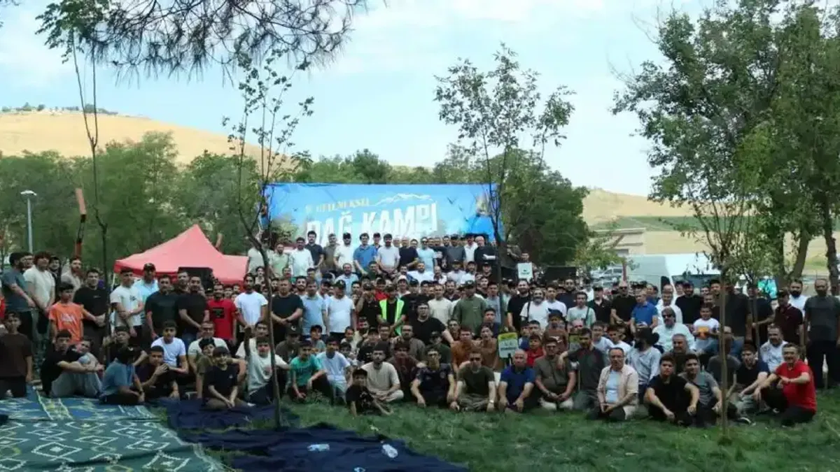 YediHilal’in 9. Geleneksel Dağ Kampı Batman’da gerçekleştirildi