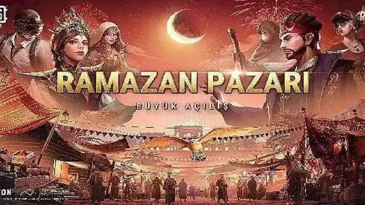 PUBG MOBILE, Ramazan Ayını Medcezir Kampanyası ve Ramazan Pazarı ile kutluyor