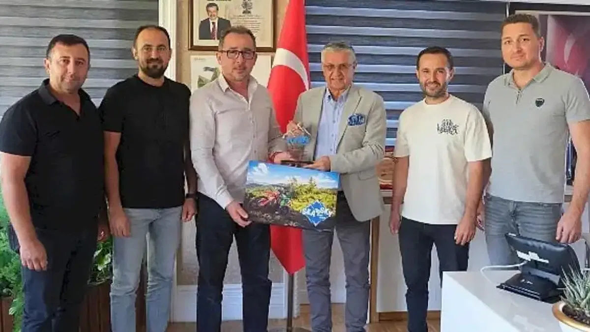 KEMK Başkanı Özdemir'den Başkan Topaloğlu'na teşekkür ziyareti