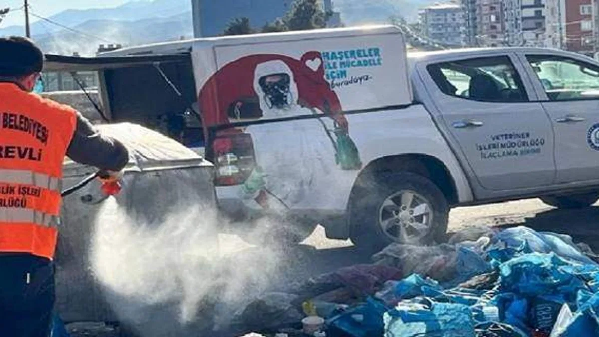 Afet bölgesine Yıldırım destek