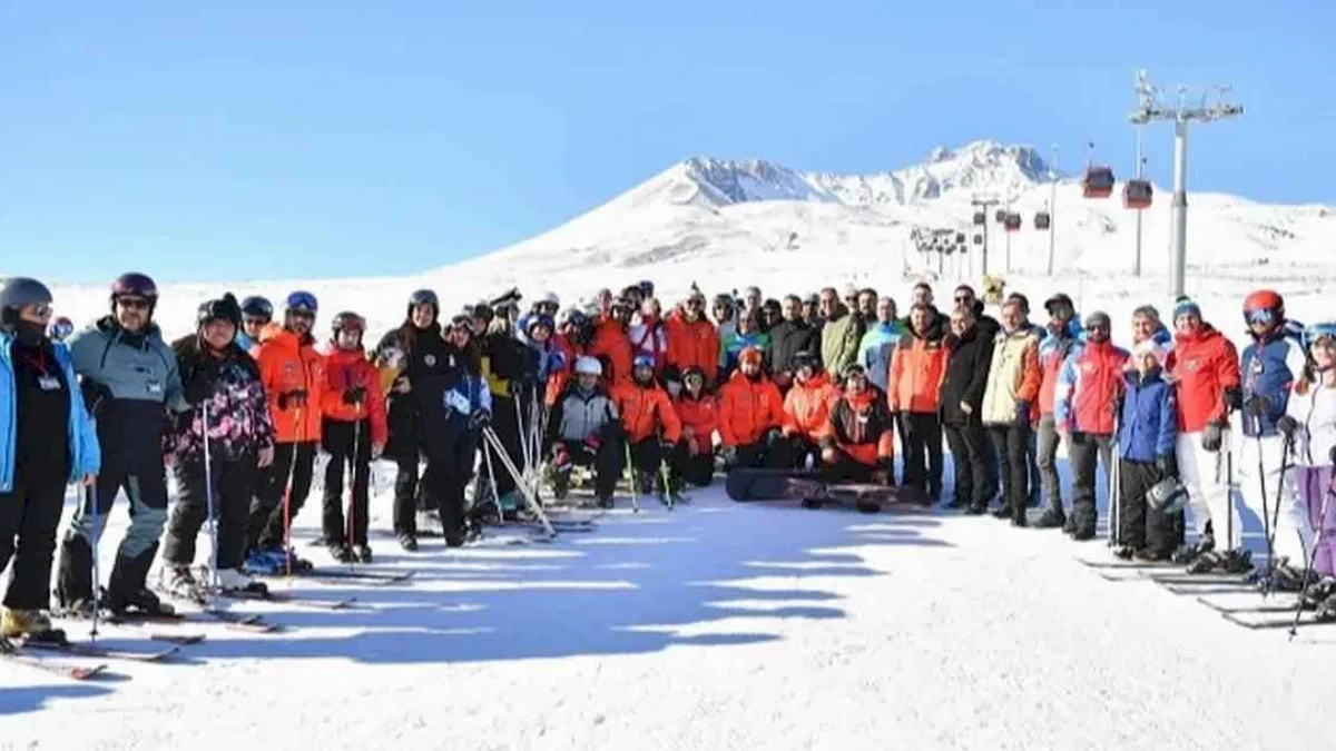 Kayseri Erciyes'te sezon açıldı