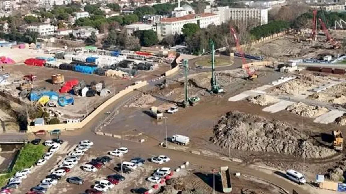 Kocaeli'de Körfezray Metro projesi hızla ilerliyor