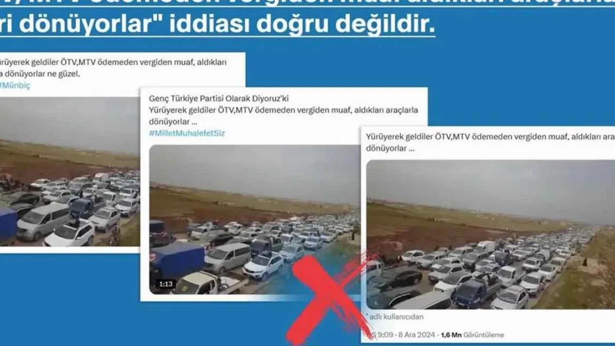 Suriyelilerin ayrıcalıklı dönüş iddialarına İletişim'den açıklama