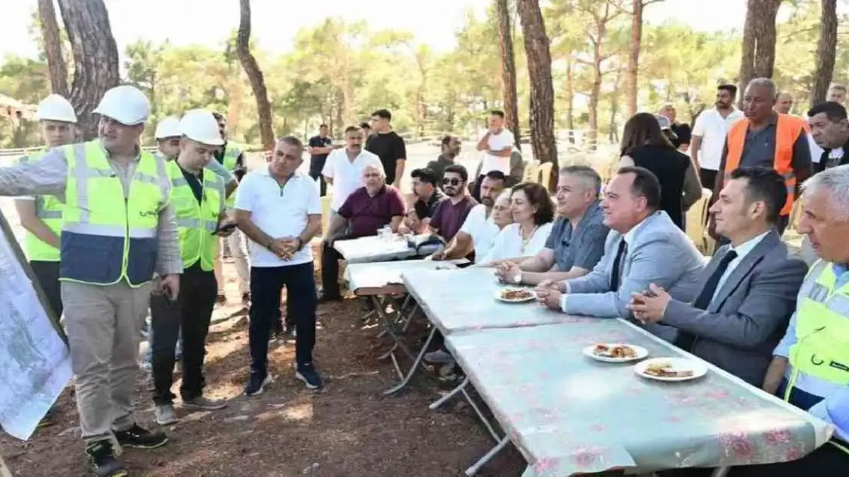 Manisa Gördes’in 22 yıllık içme suyu sorunu çözülüyor