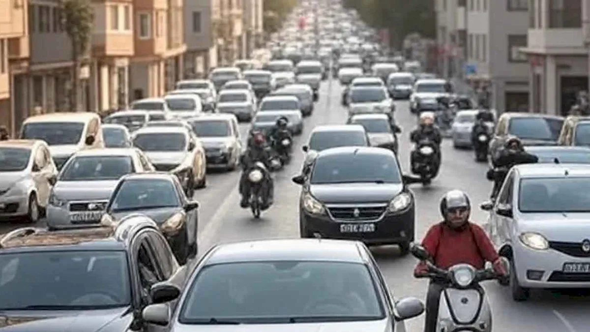 210 bin 295 taşıt daha trafiğe eklendi