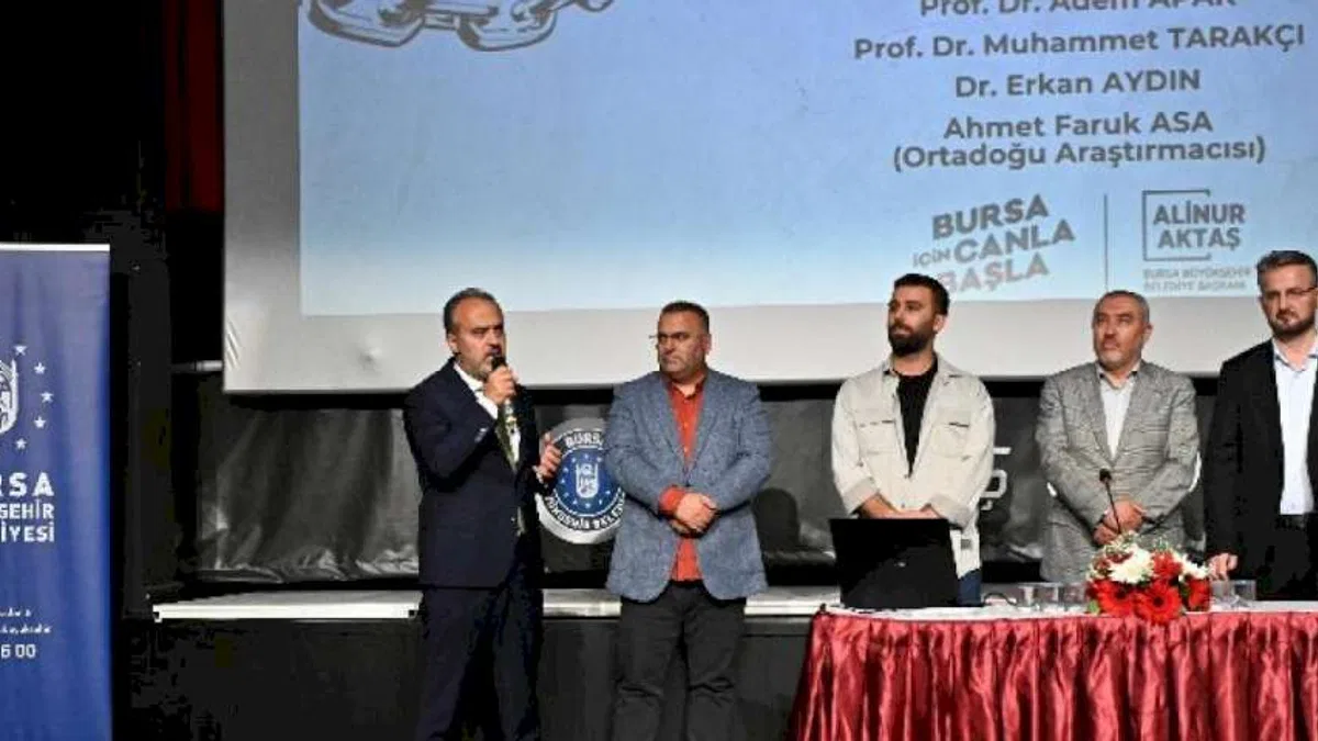 Bursa'da 'Kudüs ve Biz' paneli