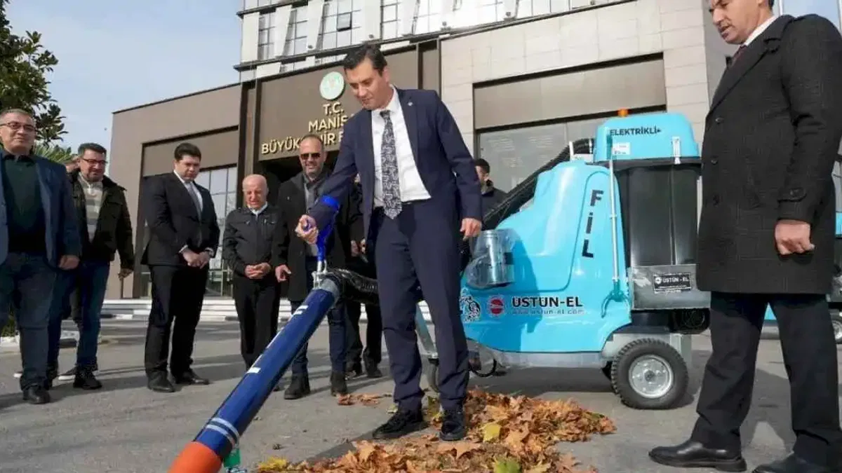 Manisa’nın temizliğini ‘Fil’ yapacak