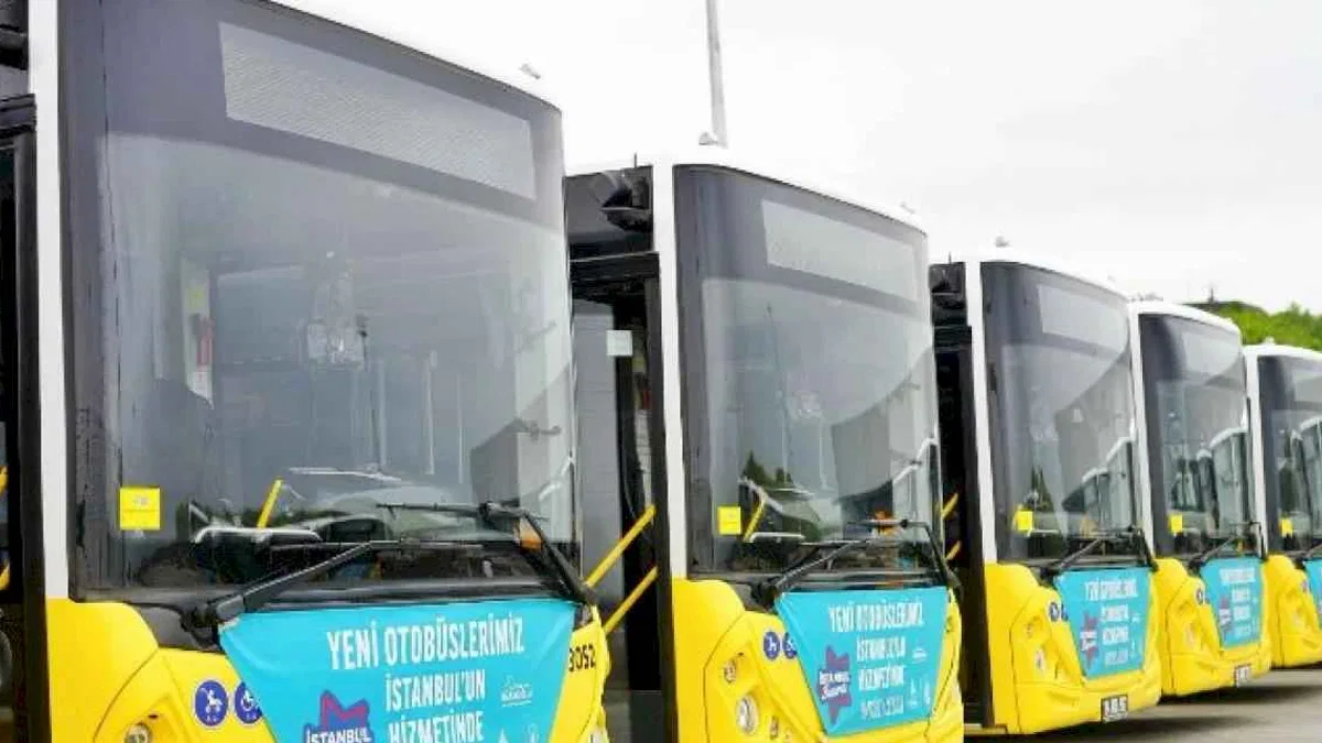 İstanbul'da yeni otobüsler sefere başladı
