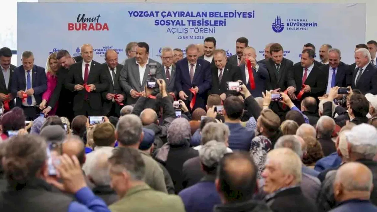 Yozgat Çayıralan Belediyesi sosyal tesisi açıldı