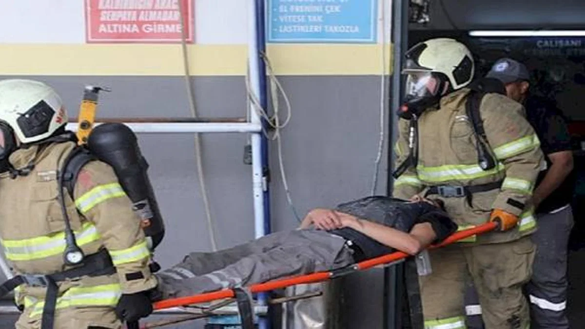 Edremit Belediyesi'nde Yangın Tatbikatı