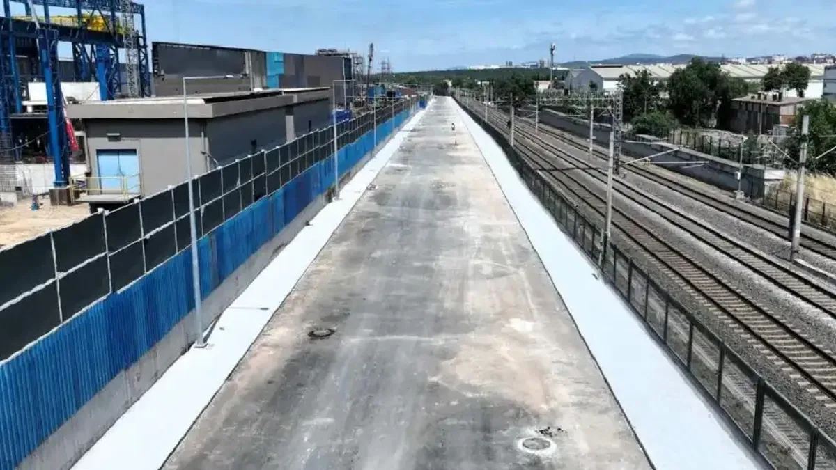 Darıca Dutluk Sokak’ta üstyapı son sürat ilerliyor