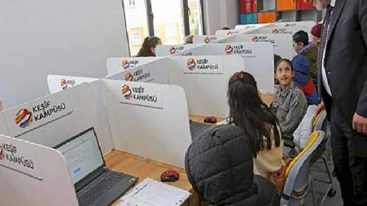 Canik Keşif Kampüsü'nde Sınav Heyecanı