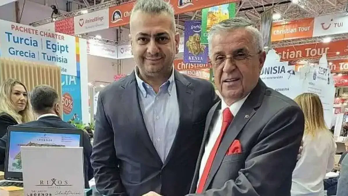 Başkan Topaloğlu Kemer'i Romanya'da tanıtıyor