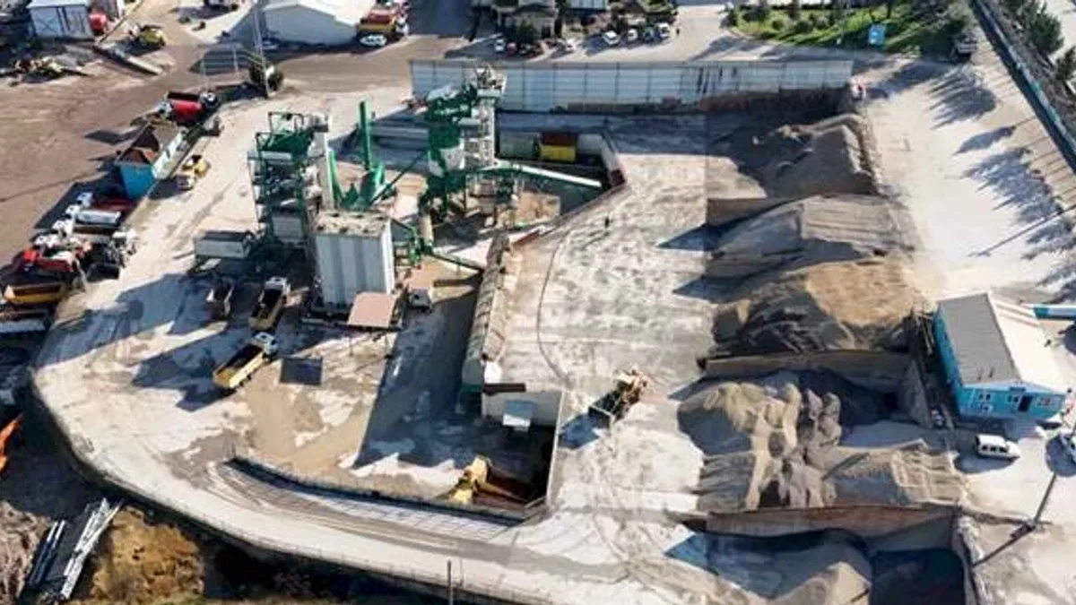 Kocaeli saatte 240 ton asfalt üretiyor