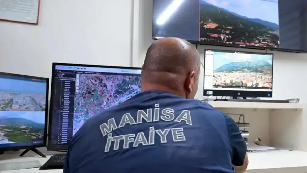 Manisa Büyükşehir’den yangınla mücadelede teknoloji hamlesi