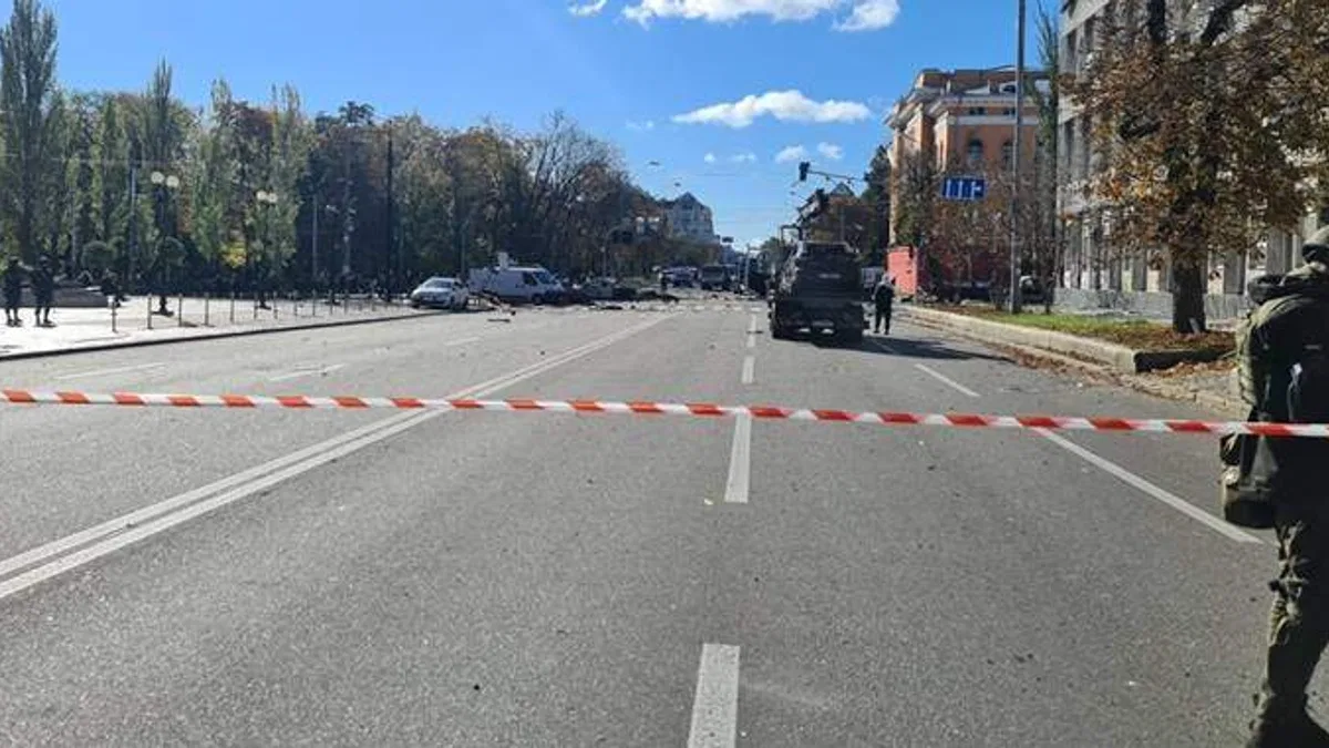 Almanya: Alman Büyükelçiliğinin Kiev'deki vize bölümü Rus füzeleri tarafından vuruldu