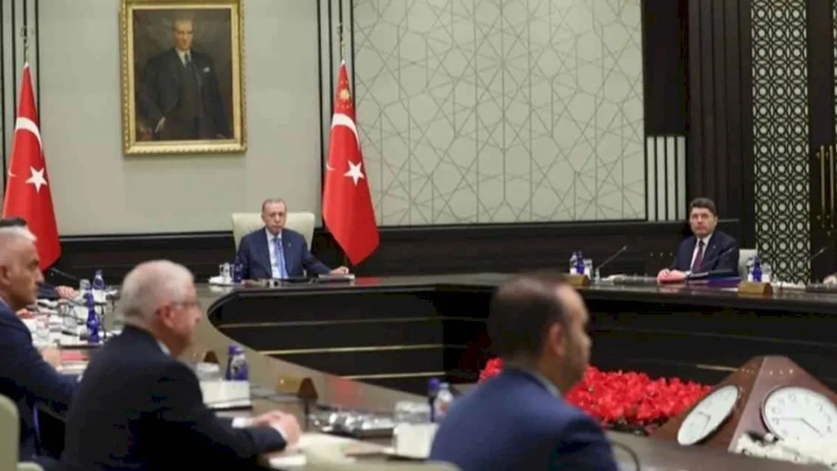 Kabine bugün Beştepe'de toplanacak