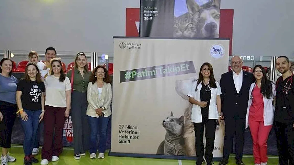 Boehringer Ingelheim ve Klinisyen Veteriner Hekimler Derneği (KLIVET) Veteriner Hekimler Günü'nü Çocuklarla Birlikte Kutladı