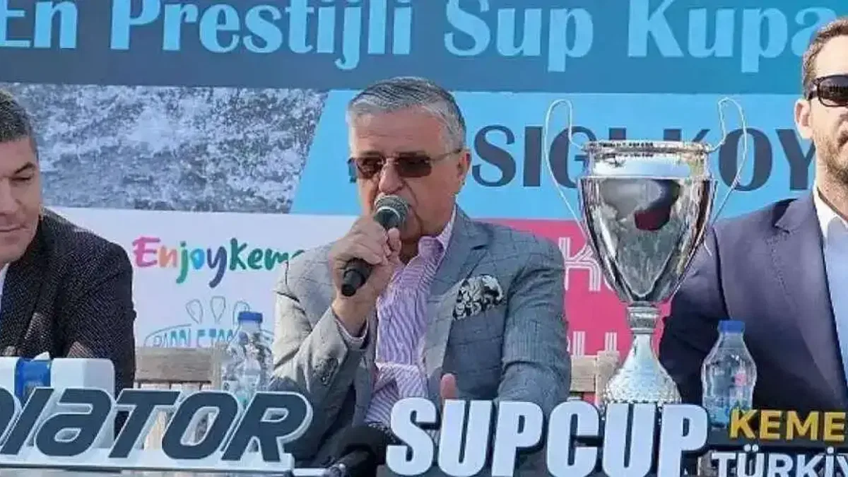 Kemer'de Sup Kupası Yarışları başlıyor