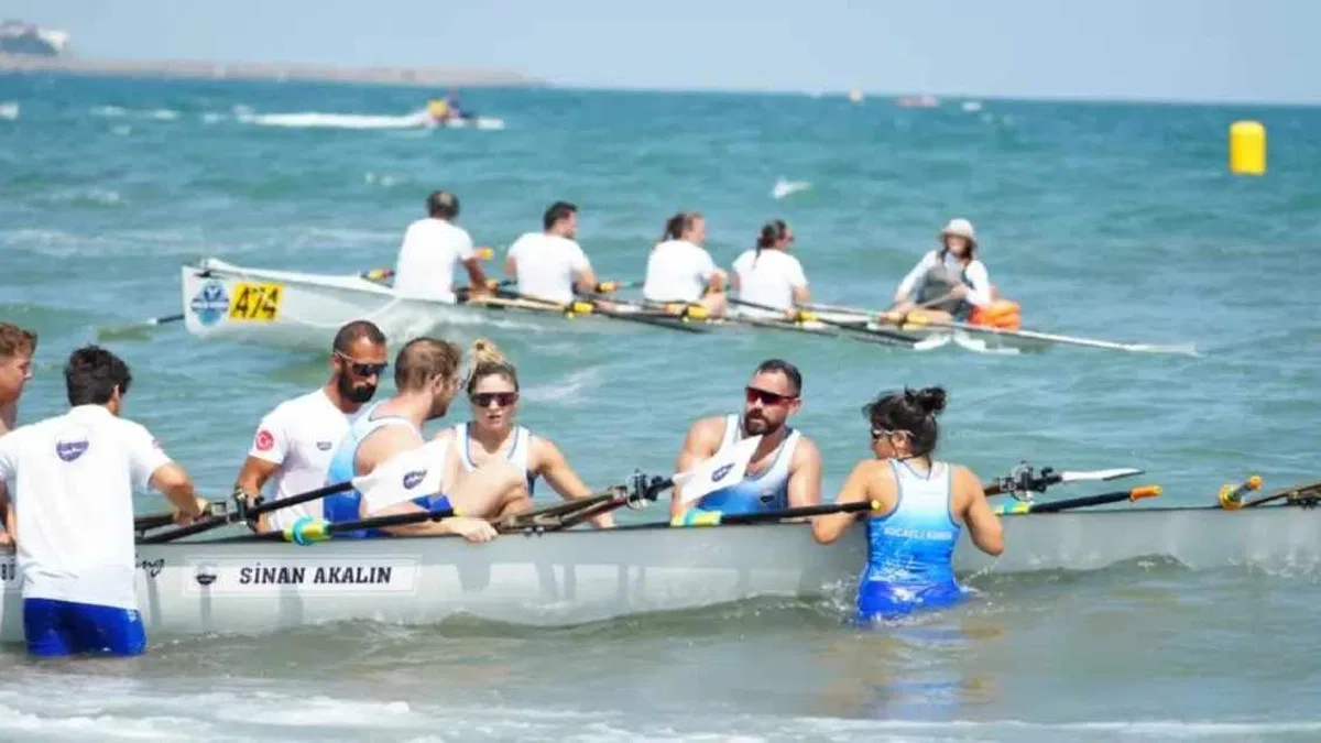 Samsun’da Deniz Küreği Şampiyonası başladı
