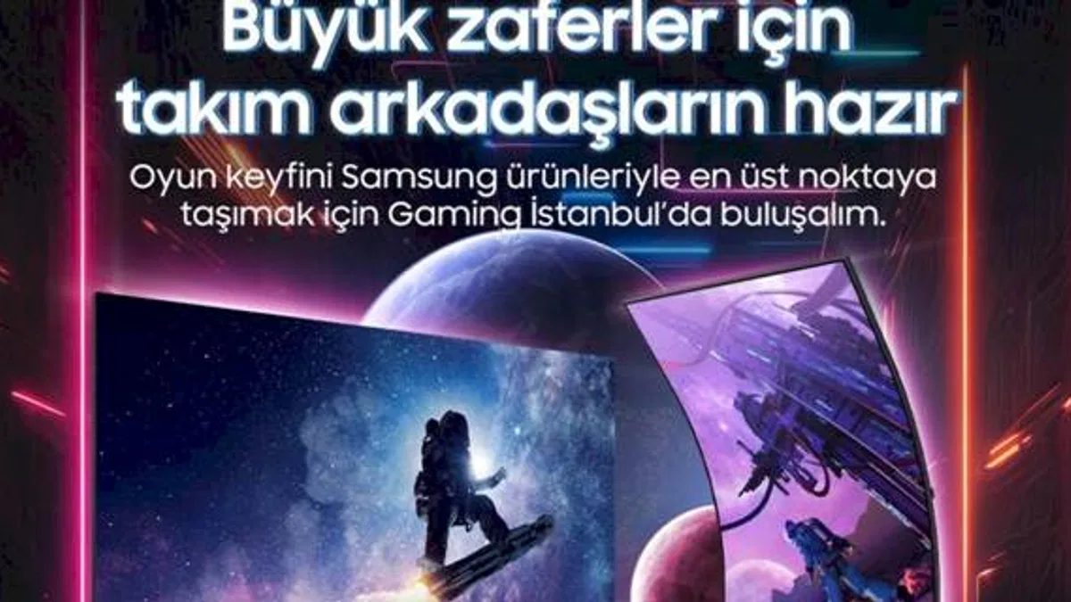 Samsung, Gaming İstanbul Fuarı’nda Teknoloji ve Eğlenceyi Buluşturuyor