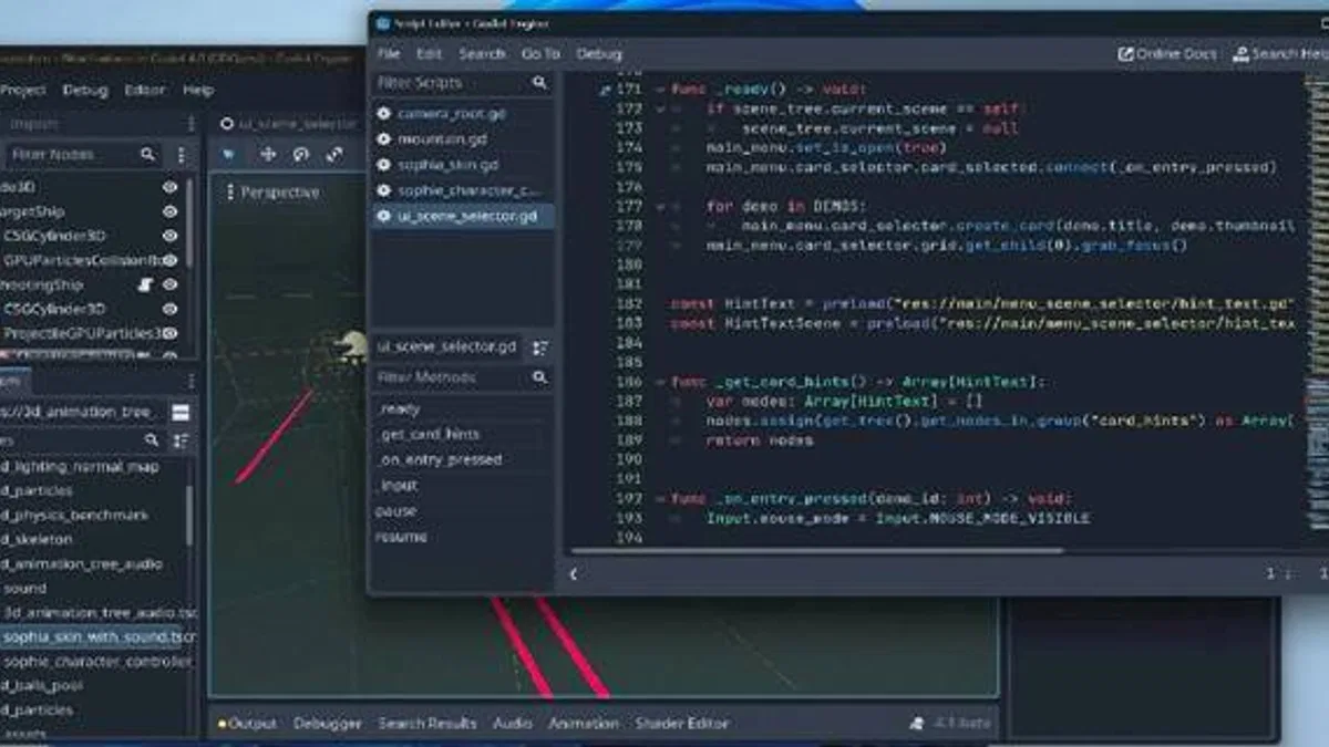 Oyun Motoru Godot 4.1 Beta 1 Gelişmiş Özellikler ile Yayınlandı