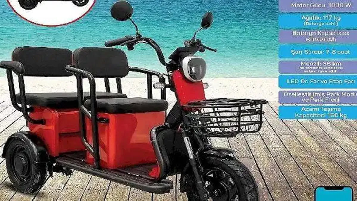 27 Temmuz Günü A101'de Üç Tekerlekli Elektrikli Moped ve Birbirinden Cazip Fiyatlı Teknolojik Ürünler Satışa Sunuluyor