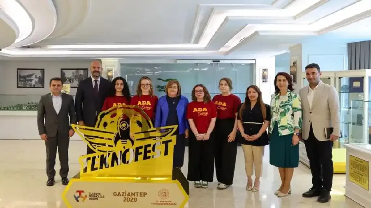 Gaziantep’in gururu öğrenciler başkanla buluştu