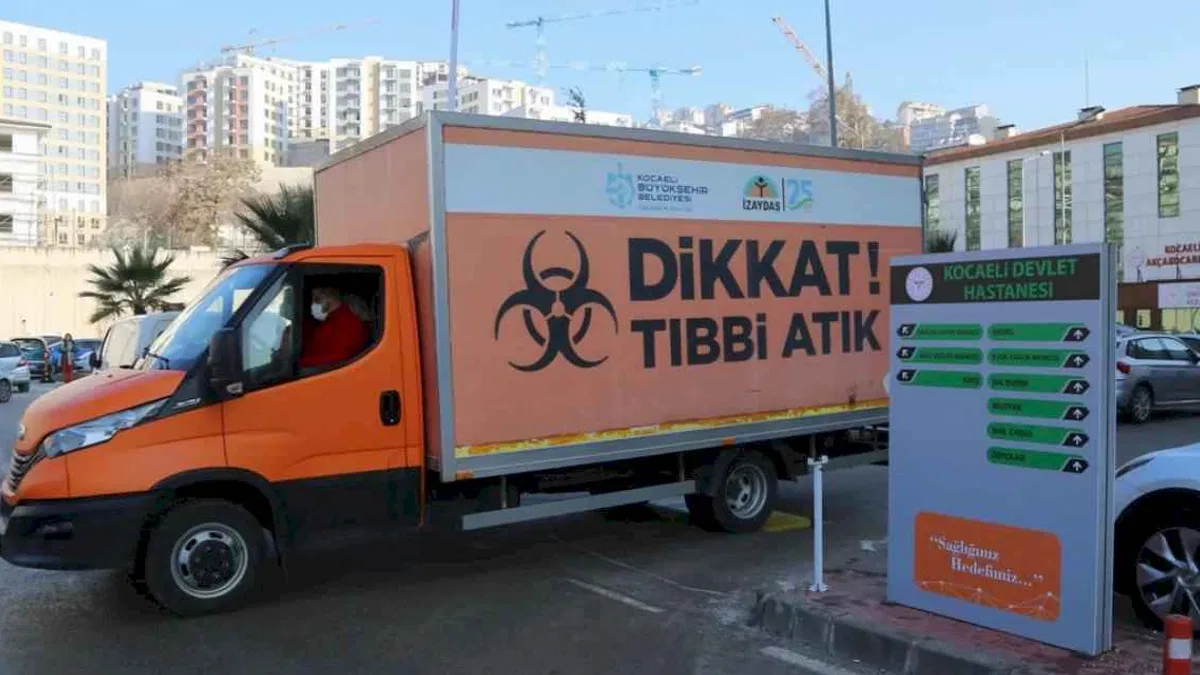 Tıbbi atıkların bertarafı Kocaeli güvencesinde