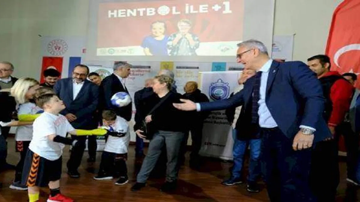 Down sendromlu çocuklar hentbol ile buluşuyor