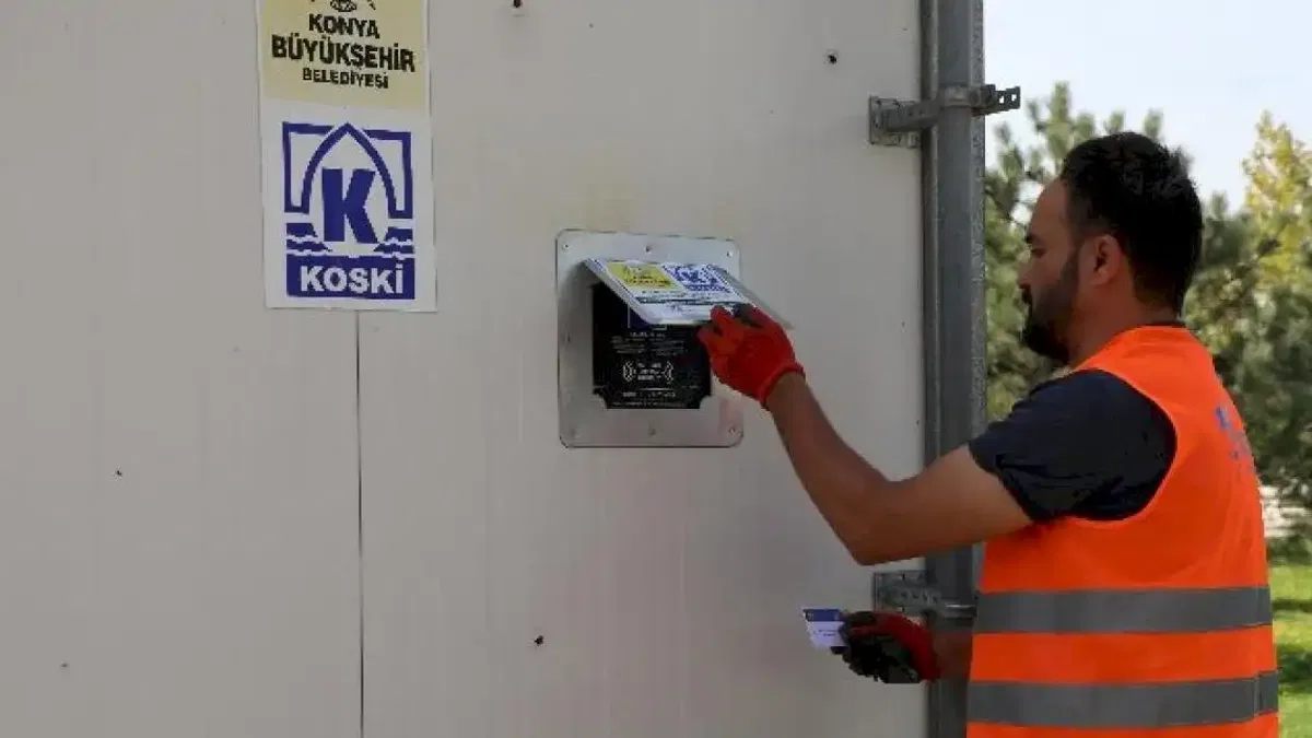 Konya'da içme suları heba olmayacak!
