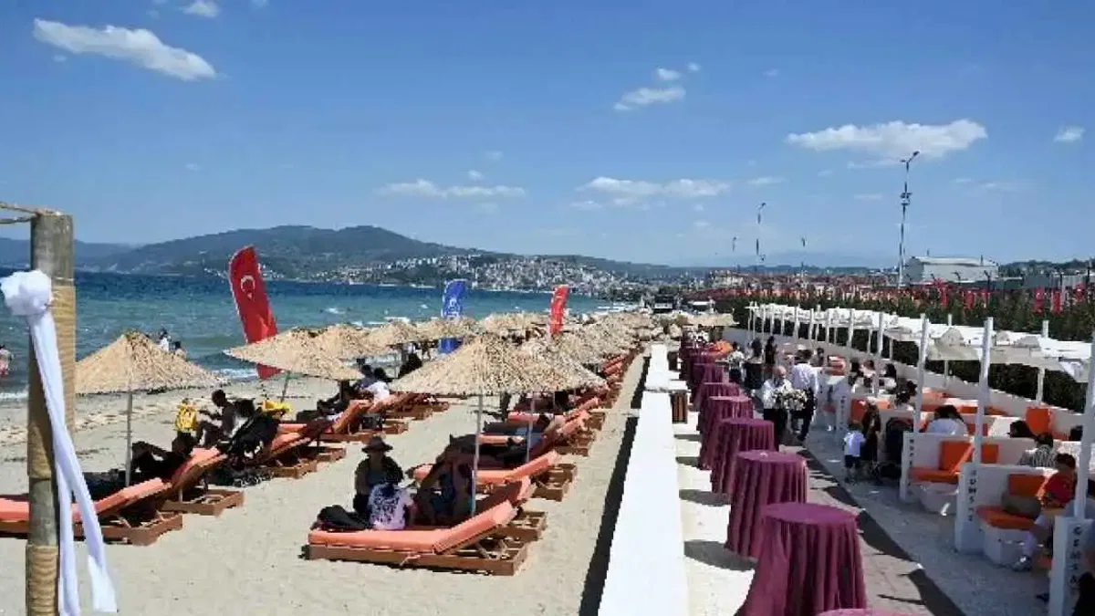 BURFAŞ Mudanya Plajı açıldı