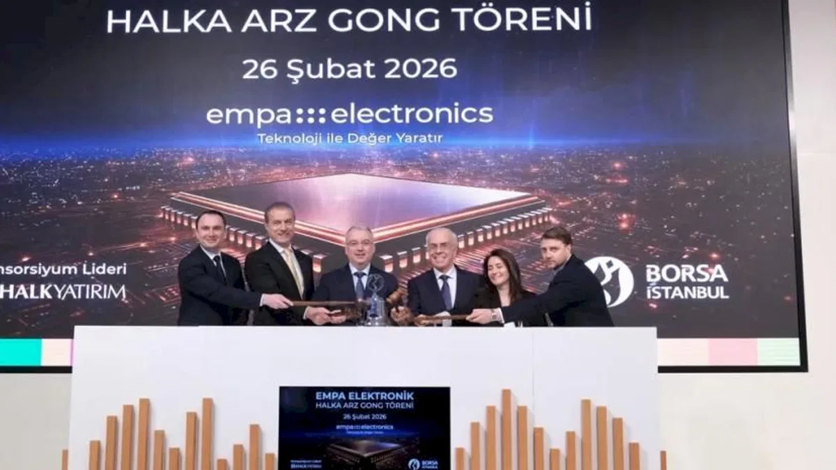 Borsa İstanbul’da Gong Empa Elektronik İçin Çaldı