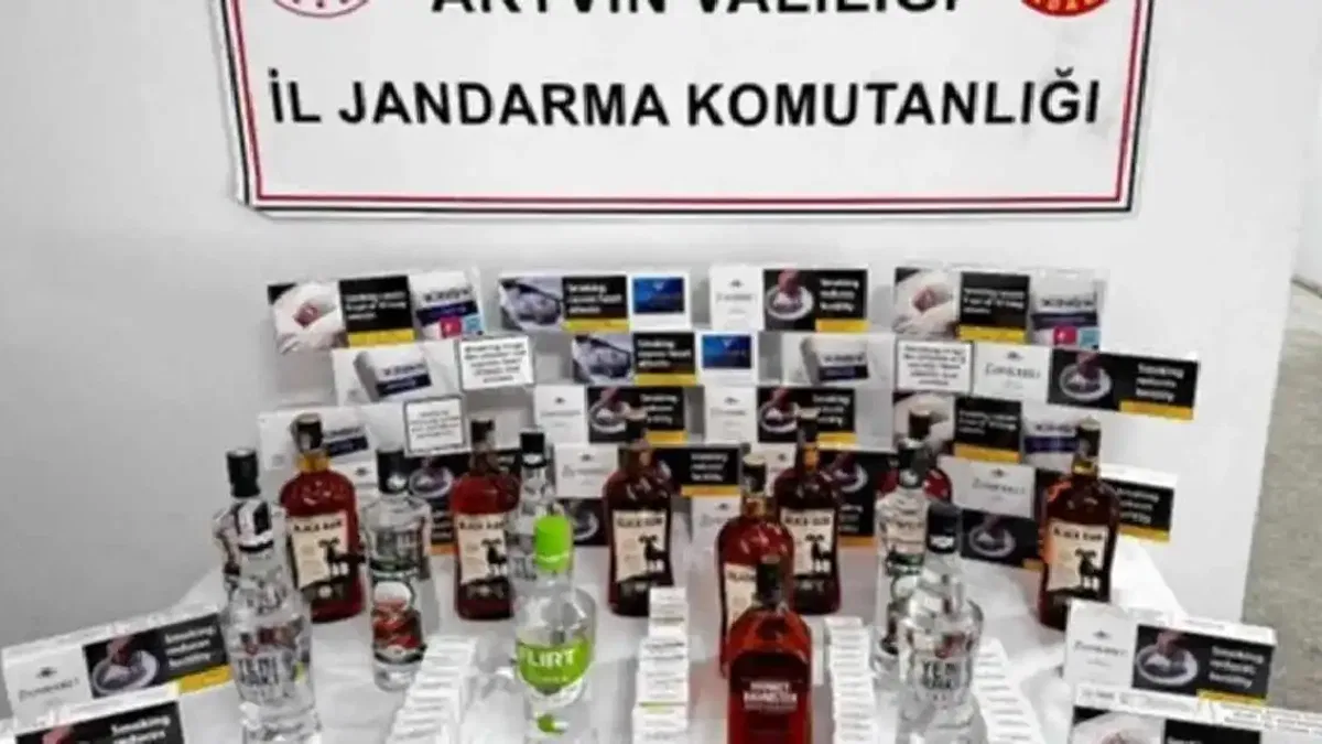 Artvin'de kaçakçılıkla mücadelede 10 gözaltı!