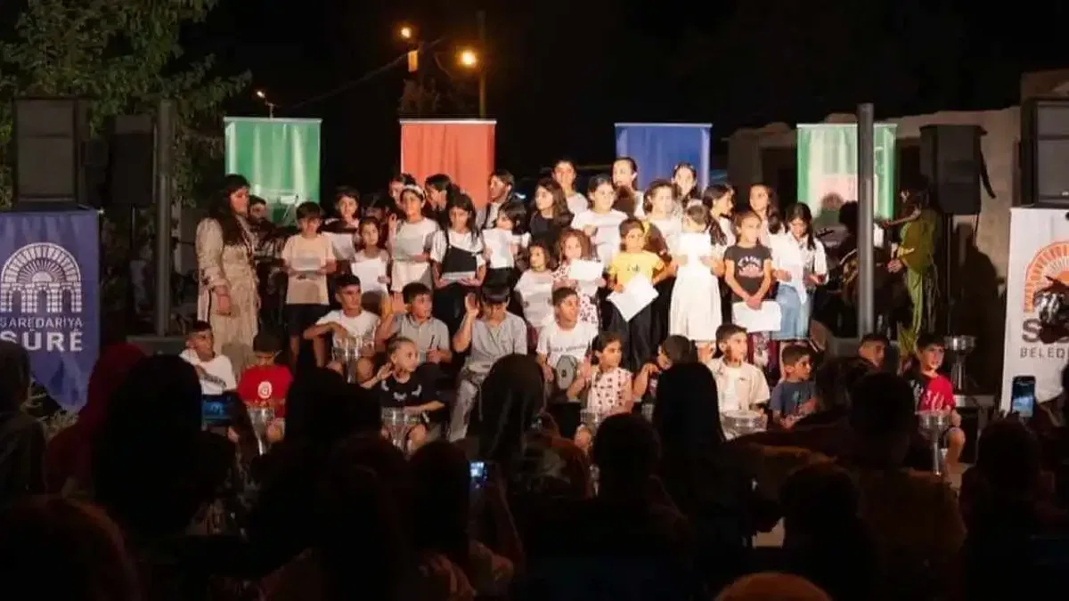 Diyarbakır Kervanpınarlı çocukların müzik yolculuğu sahneye taşındı