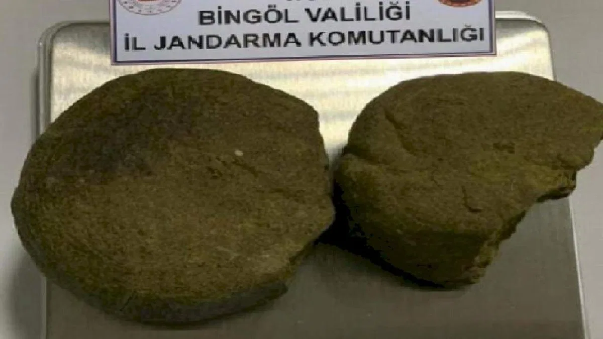 Bingöl’de uyuşturucuya 2 gözaltı