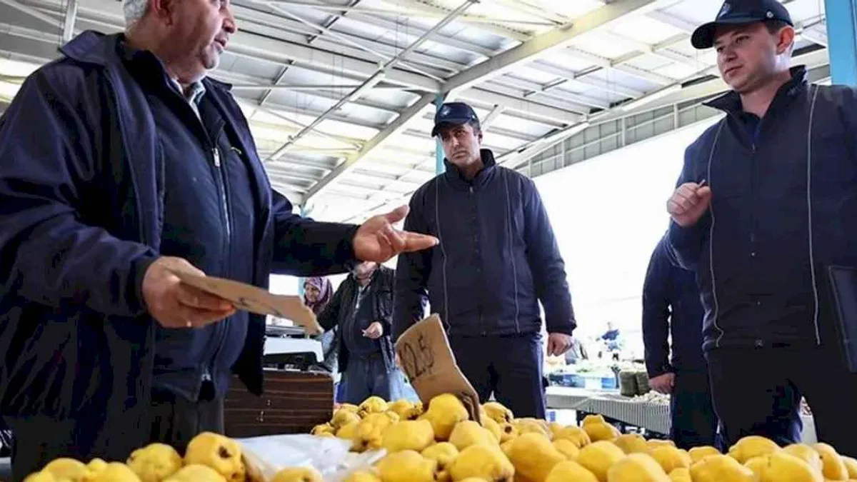 Denizli Büyükşehir’den pazaryerlerinde etiket denetimi